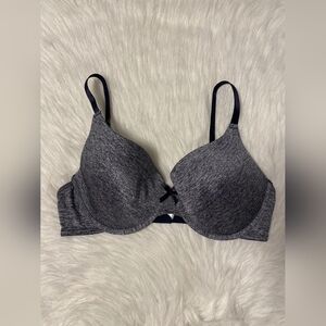 Women's Gray Underwire Bra